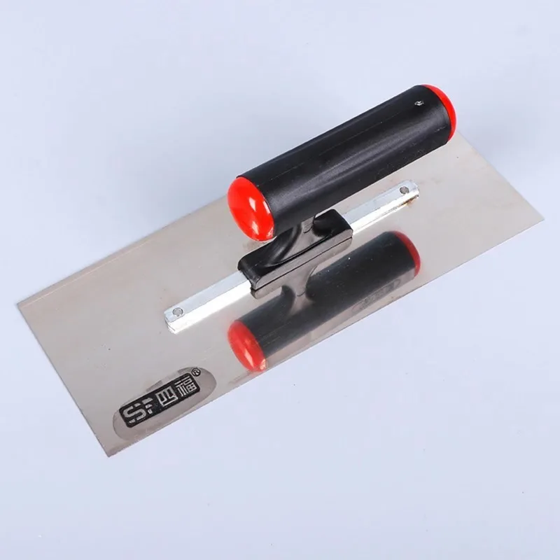 Heavy Duty Plastering Trowel Cement Trowel Drywall Trowel for Construction Plastering Scraping Flooring Finishing Rust Resistant