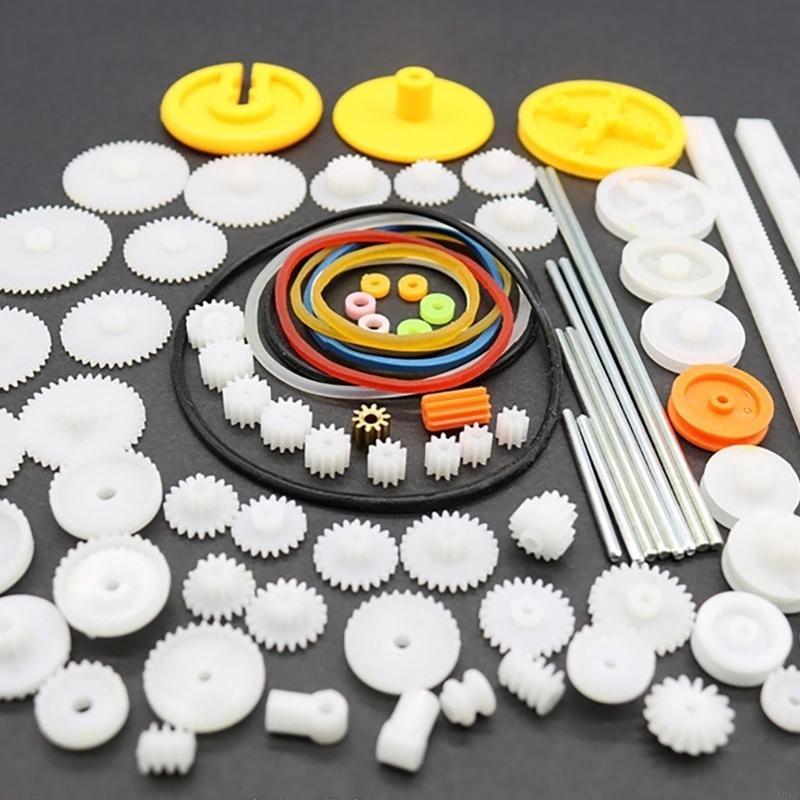 82pcs/Set Plastic Gear Diy аксессуары для робота для игрушечных автомобилей A0KF A0KF