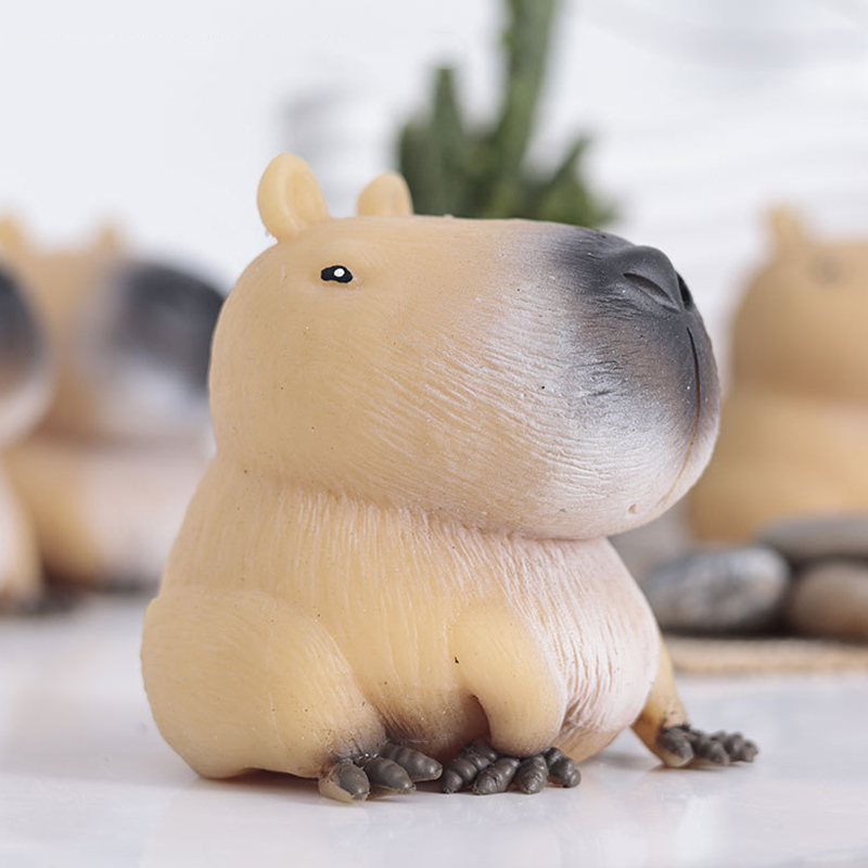 Capybara Anti Stress Fidget ของเล่นสําหรับความวิตกกังวล Capybara ผิดปกติวัตถุตลก Brinquedos Para Alio Do Estresse