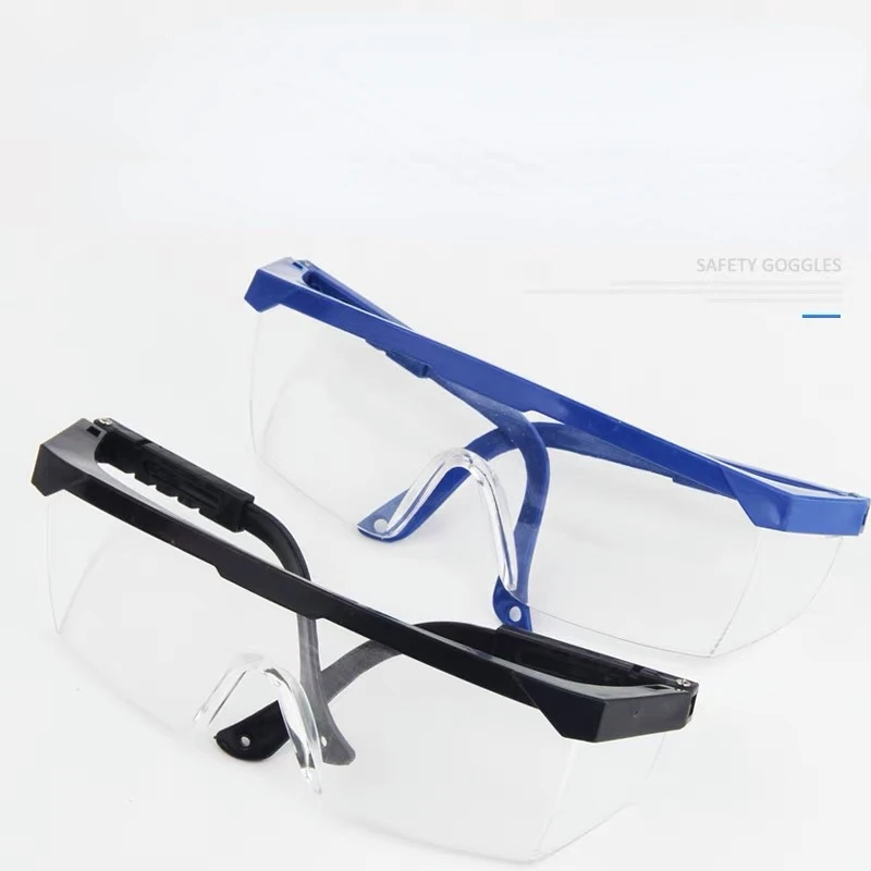 Telescopic leg protection glasses anti-flying sand grinding dust goggles anti-flying dust goggles