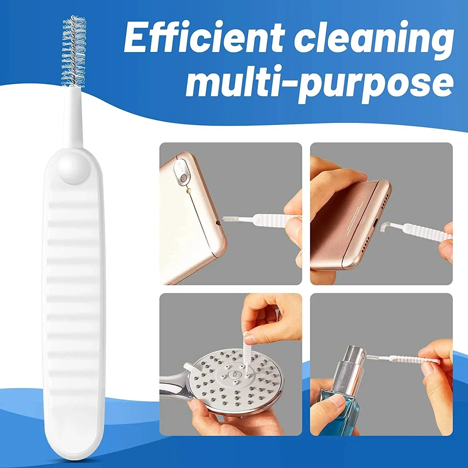 Mobile Phone Dust Plug Port Cleaning Kit 13Pcs Computer Keyboard Cleaning Tool for Iphone Type-C Port Phone Accessories