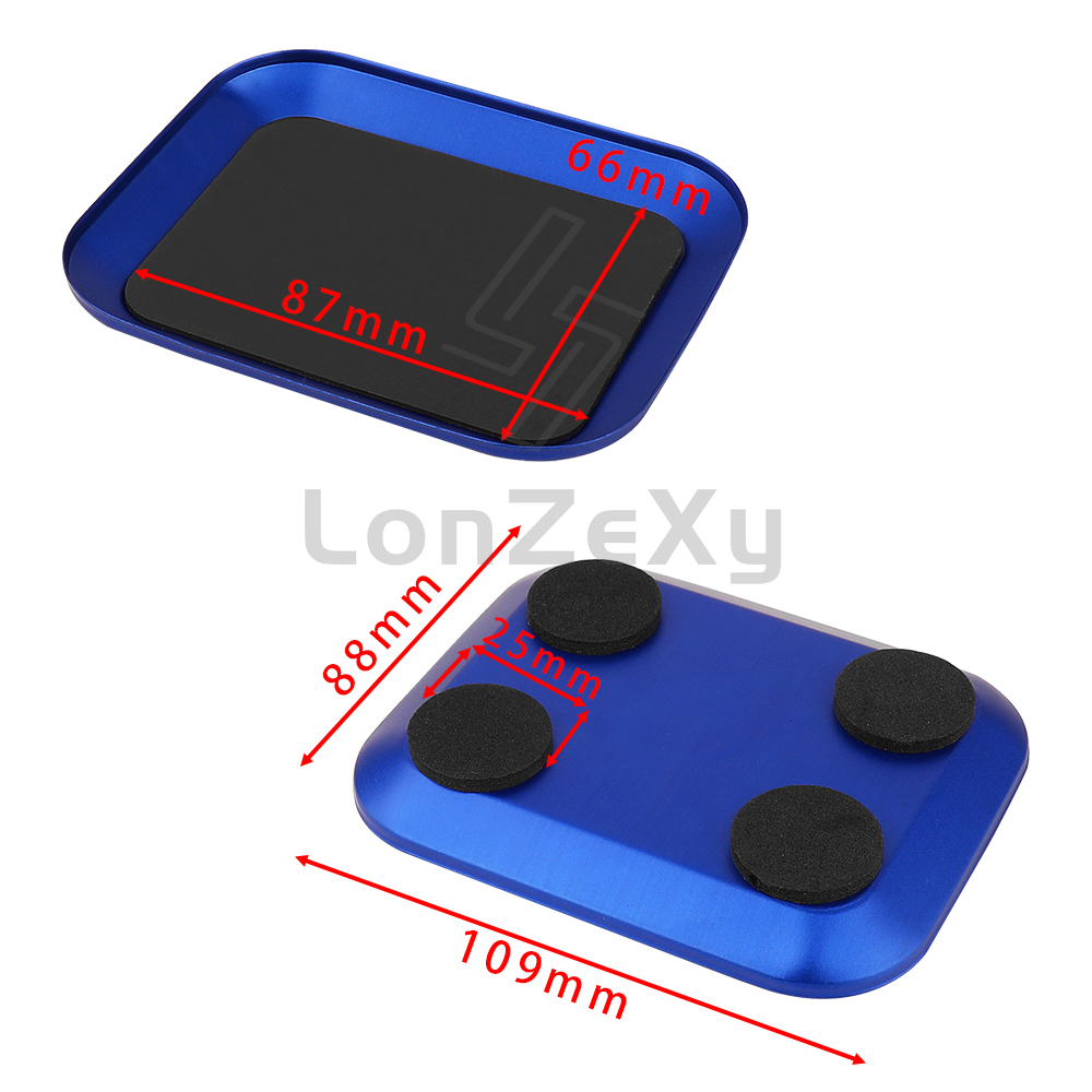 RC ซ่อมเครื่องมืออลูมิเนียมแม่เหล็กสกรูถาดสําหรับเครื่องบินรถเรือ Crawler Axial SCX10 D90 D110 ชุดซ่อมเครื่องมือ