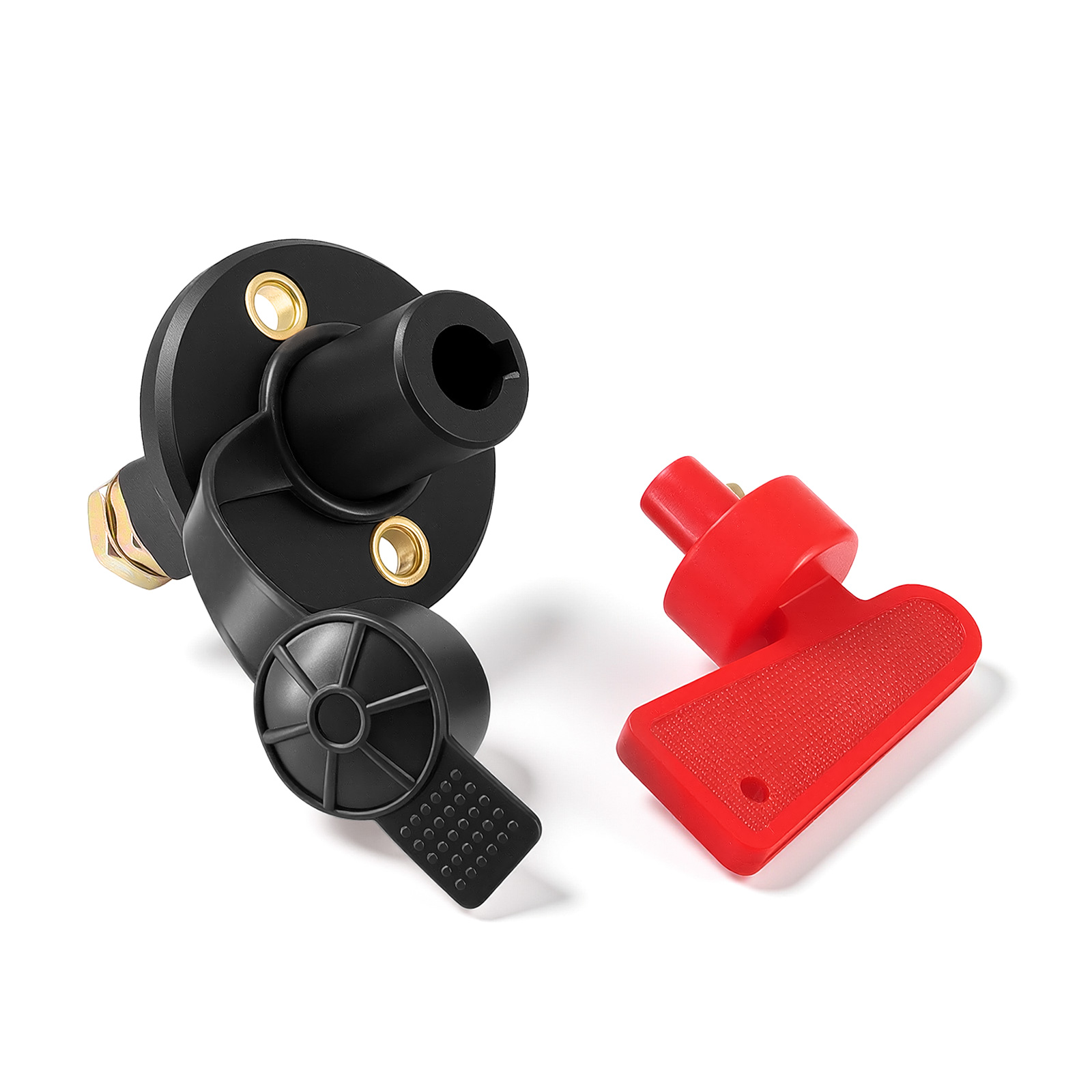 1pc Auto Batterie Schalter Trennschalter Power Isolator Cut Off Rally Schalter Kit Mit Abnehmbarem Schlüssel Für Auto Motorrad Lkw boot