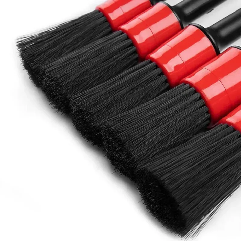 Juego de cepillos para detalles, cepillos para coche, cepillo para detalles de coche, cepillo para detalles de limpieza de coche, cepillos para ruedas de salida de aire del tablero