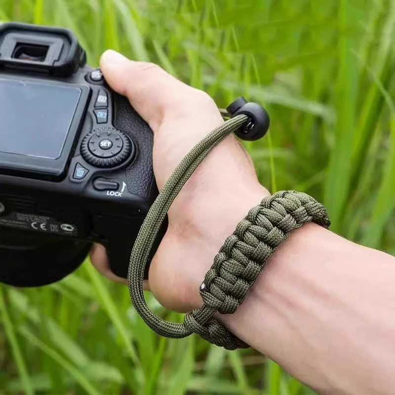 DSLR Camera Wristband Anti-Lost Rope for Insta360 X5/X4 DJI Action 5/4 GoPro Hero 13/12 Action Camera And 1/4 Screw Rope