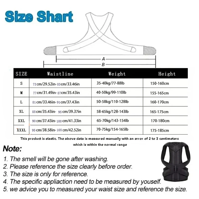 New upper back posture corrector posture clavicle support corrector back straight shoulder support belt corrector