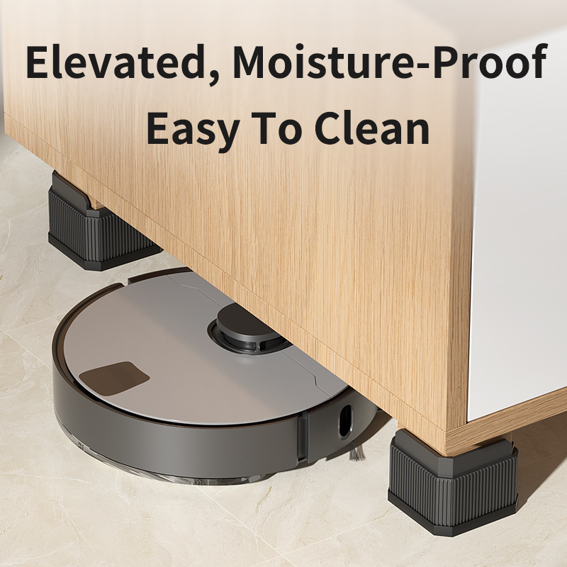 New Furniture Heightening Pads: Home-Use Stackable Risers for Table/Chair/Bed Legs – High Load-Bearing, Triple Anti-Slip