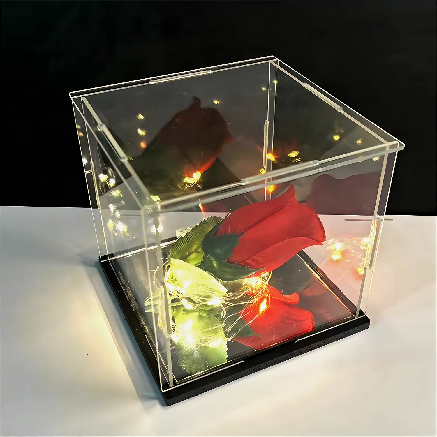 60 Large size Clear Acrylic Display Case Dustproof Toy Car Trucks Vans Model Box Collection Storage Countertop Show Box