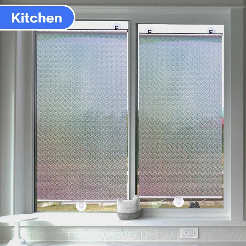 Universal Roller Blinds Suction Cup Sunshade Blackout Curtain Car Bedroom Kitchen Office Window Sun-shading Curtains Nail-free