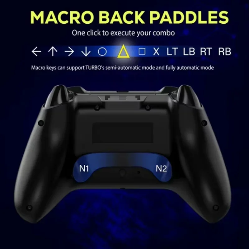 Nuevo controlador de juego inalámbrico Qrd Spark N5 para ps5 Ps4 Ps3 Ios Android PC efecto Hall efecto de vibración Gamepad PlayStation 4 juego