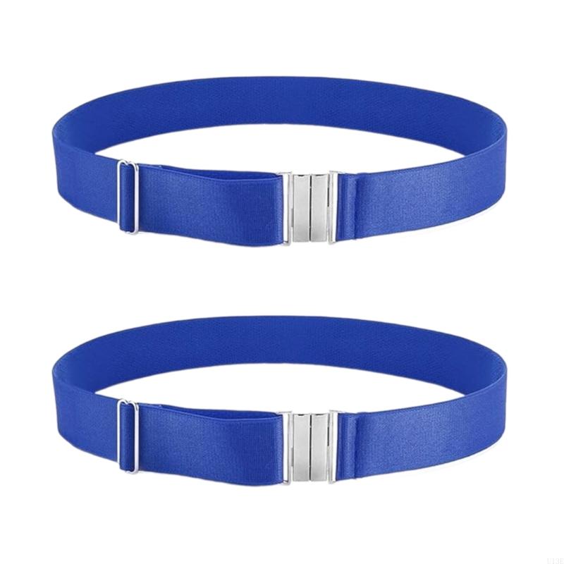 Arnés liga pierna elástica ajustable con metal muslo hebeado.