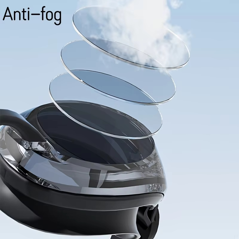 DIZETION スイミングゴーグル ユニセックス プロフェッショナル 防水 防曇 UV 保護 スイムゴーグル 大人 男性 女性用