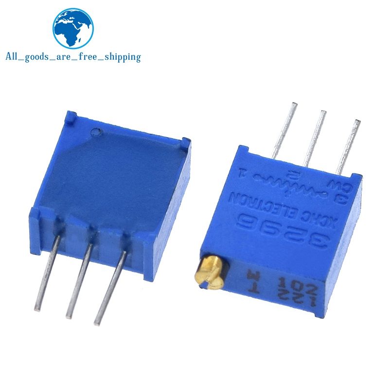 3296W 50 100 200 500 1K 2K 5K 10K 20K 50K 100K 200K 500K 1M Ohm Multiturn Tông Đơ Cắt Chiết Áp Cao Cấp Biến Trở