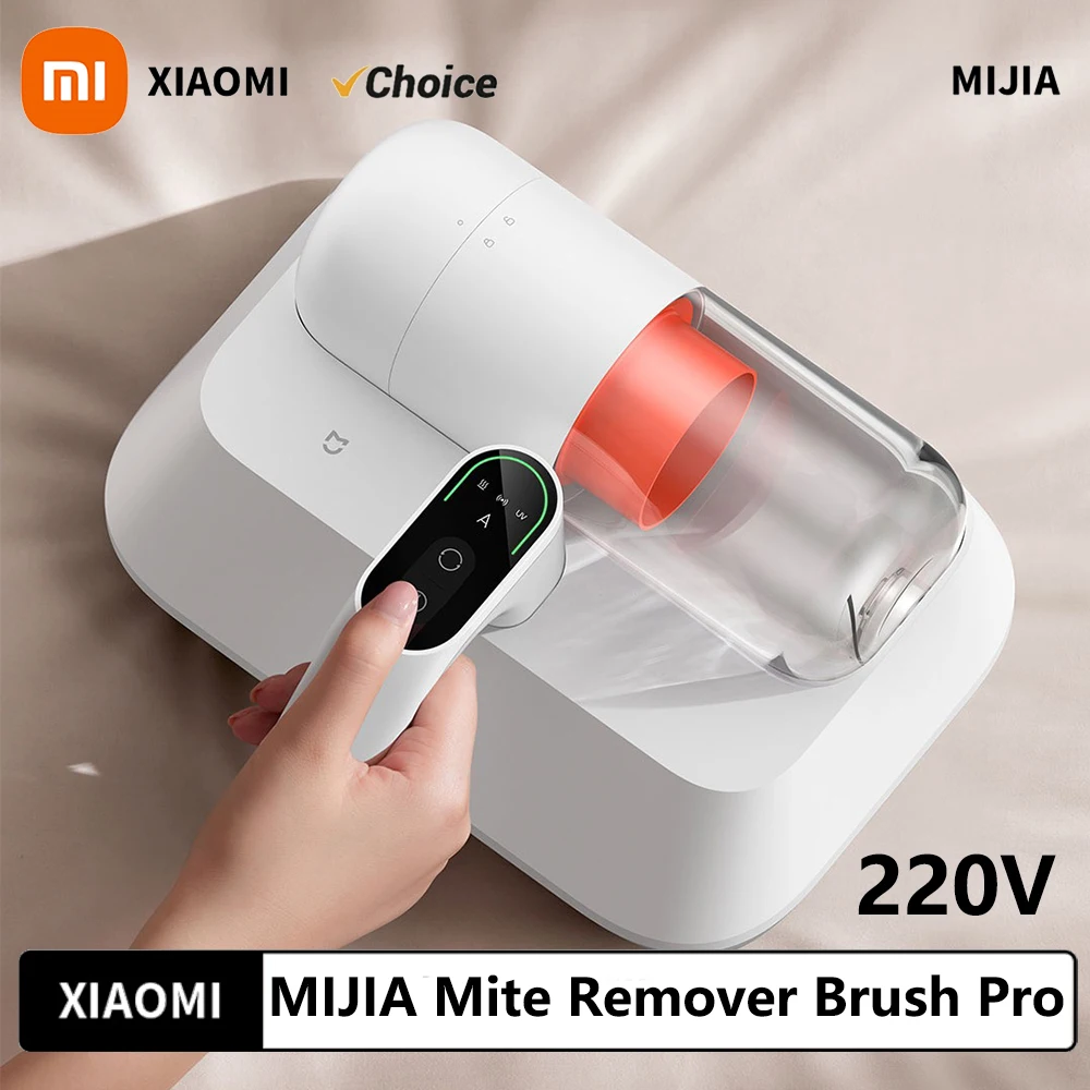 XIAOMI MIJIA cepillo eliminador de ácaros al vacío Pro B402CN 220V 400W versión china con adaptador