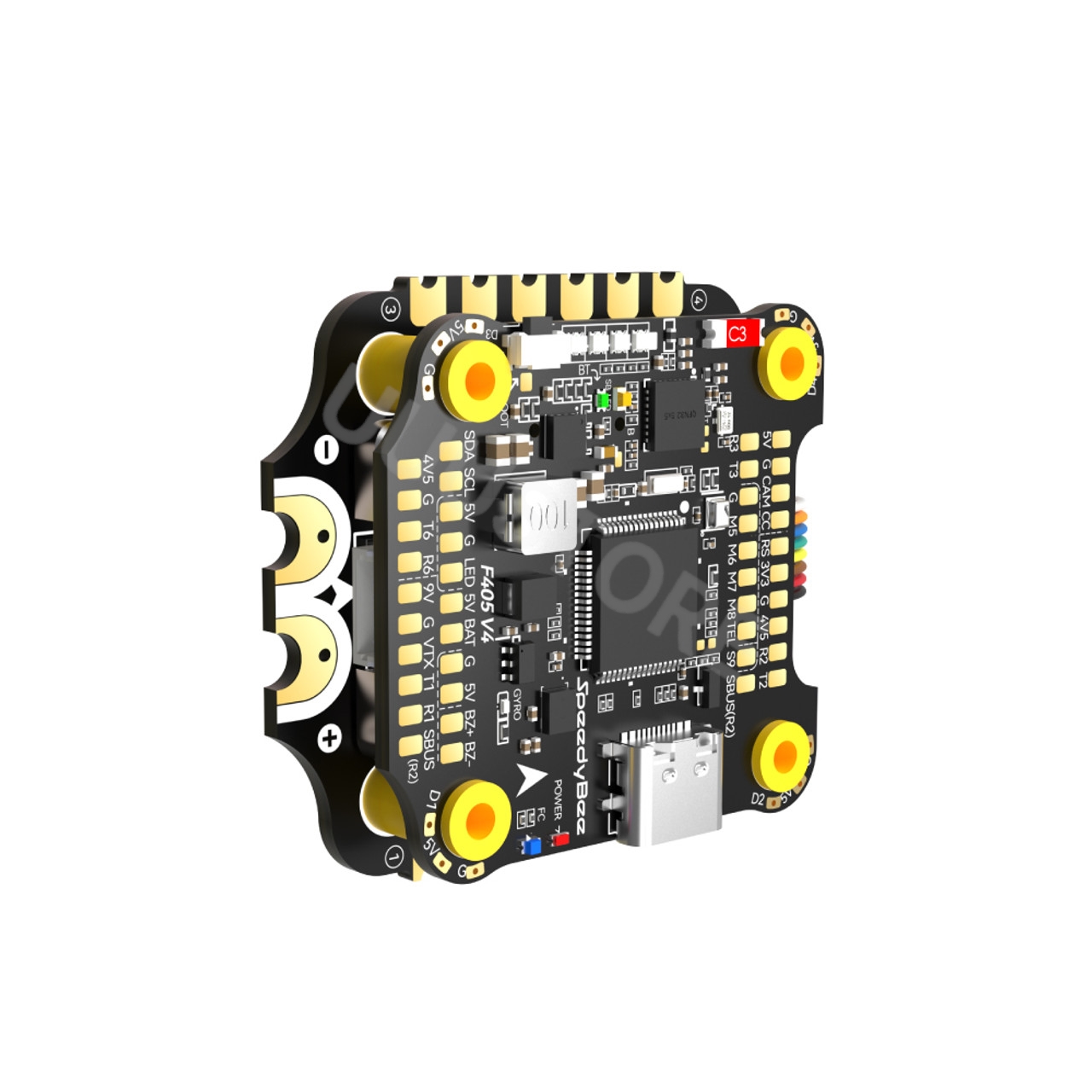 SpeedyBee F405 V4 BLS 60A 30x30 FC&ESC Stack ICM42688P BLE Bluetooth STM32F405 Flight Controller 60A 4in1 ESC für RC FPV Modell
