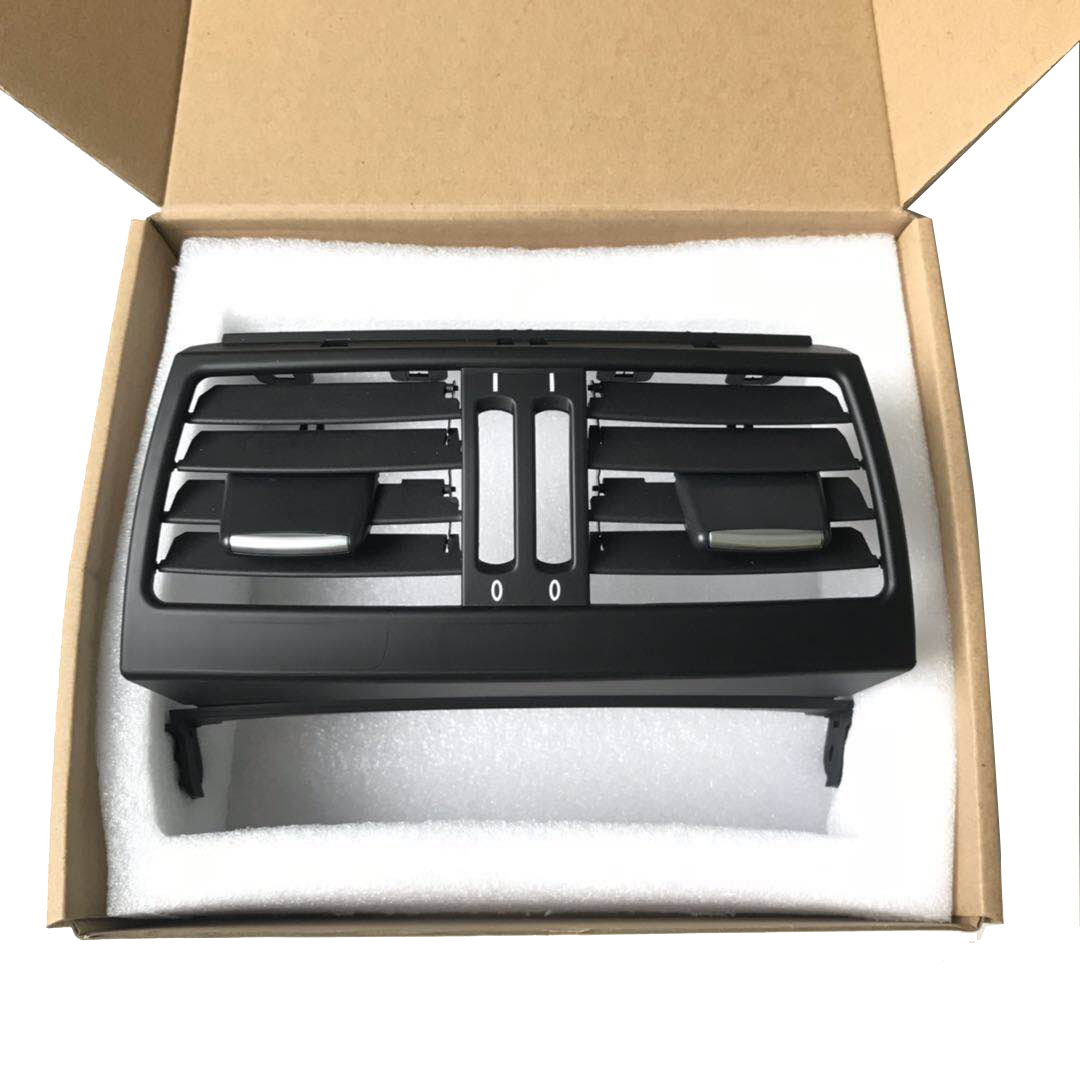 Improved Rear Console Air Circulation AC Vent Grille Panel Cover for BMW X5 X6 E70 E71 E72 2007-2013 64226958748