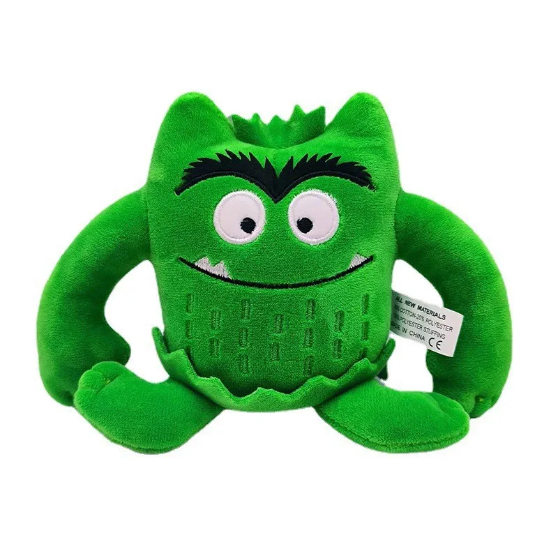 6pcs สี Monster Plush Kawaii ตุ๊กตาเด็ก Monster สี Emotion Plushie ตุ๊กตาของเล่นสําหรับเด็กวันเกิดคริสต์มาสของขวัญ