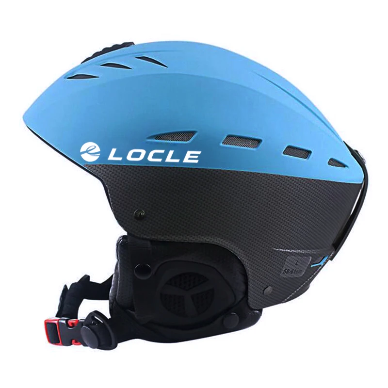 Helme Ski LOCLE Helm Ski Anak-anak Sertifikasi CE Wanita Pria Seluncur Papan Seluncur Sepeda Motor Snowmobile Helm Skateboard