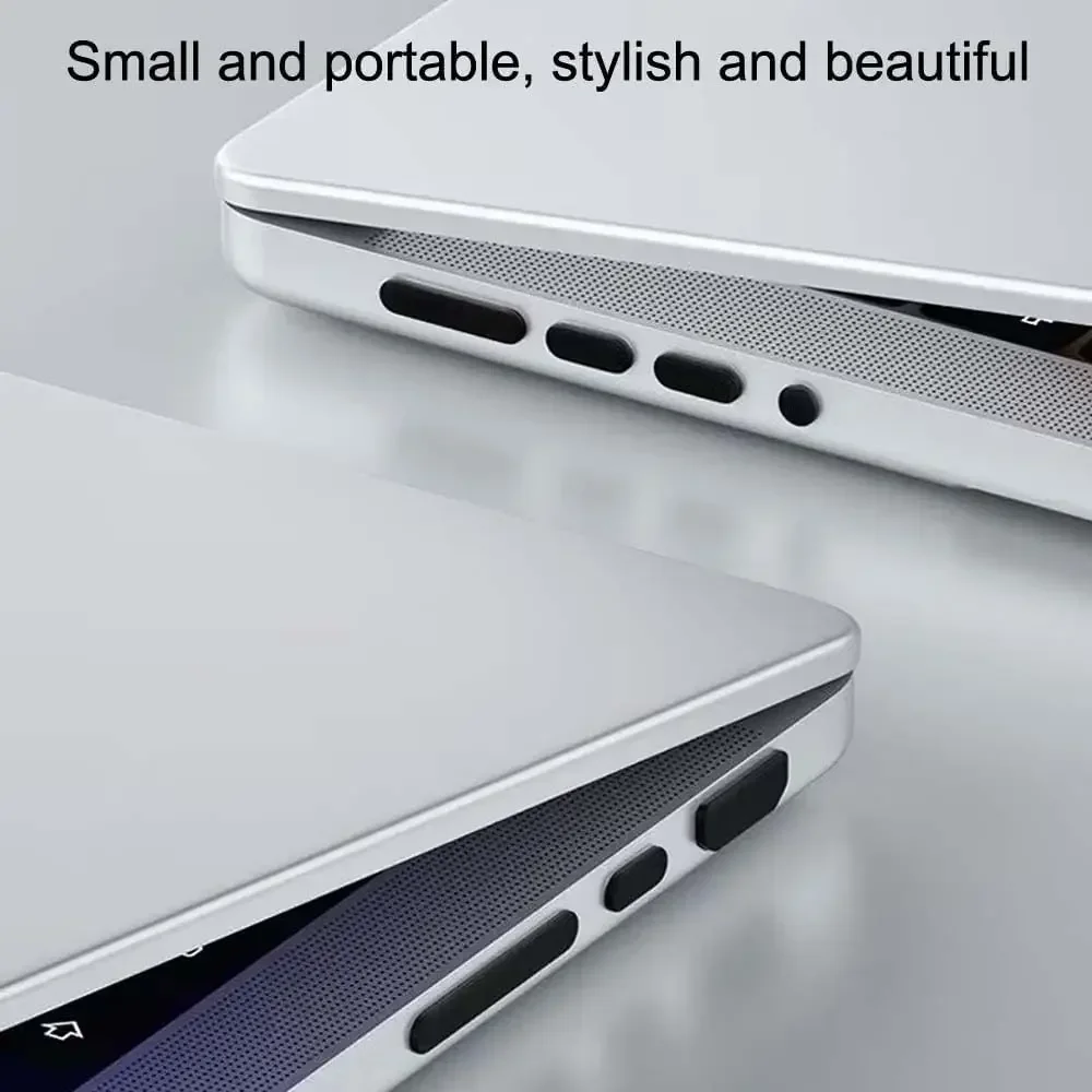 アンチダストプラグポートカバー 2023-2016MacBook Air 15 13 M2 M1 A2941 A2681 A2179 MacBook Pro 14 A2779 A2289 M3 M4 Pro 13/15/16用