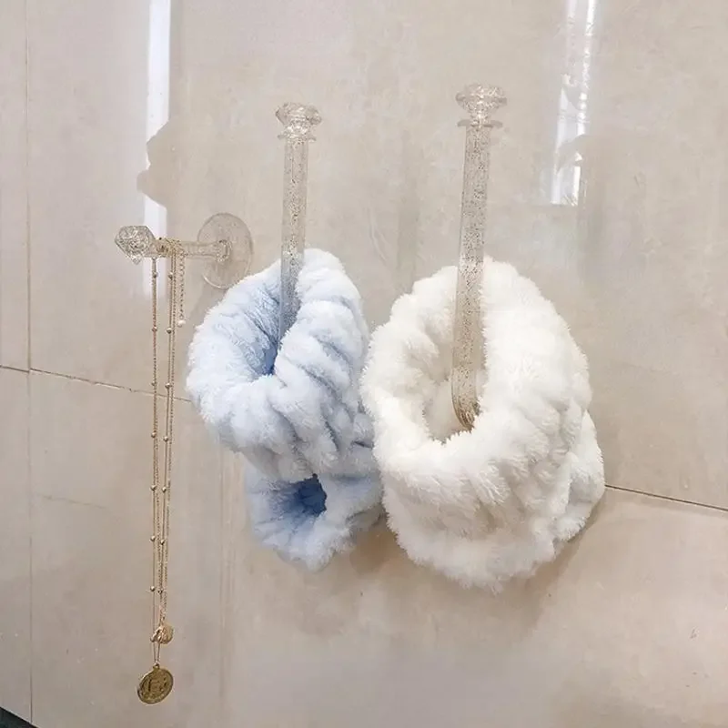 2 pçs lavagem de rosto mão alça de pulso reutilizável suor banda microfibra toalha flexível absorvente pulseira de pulso lavagem facial confortável