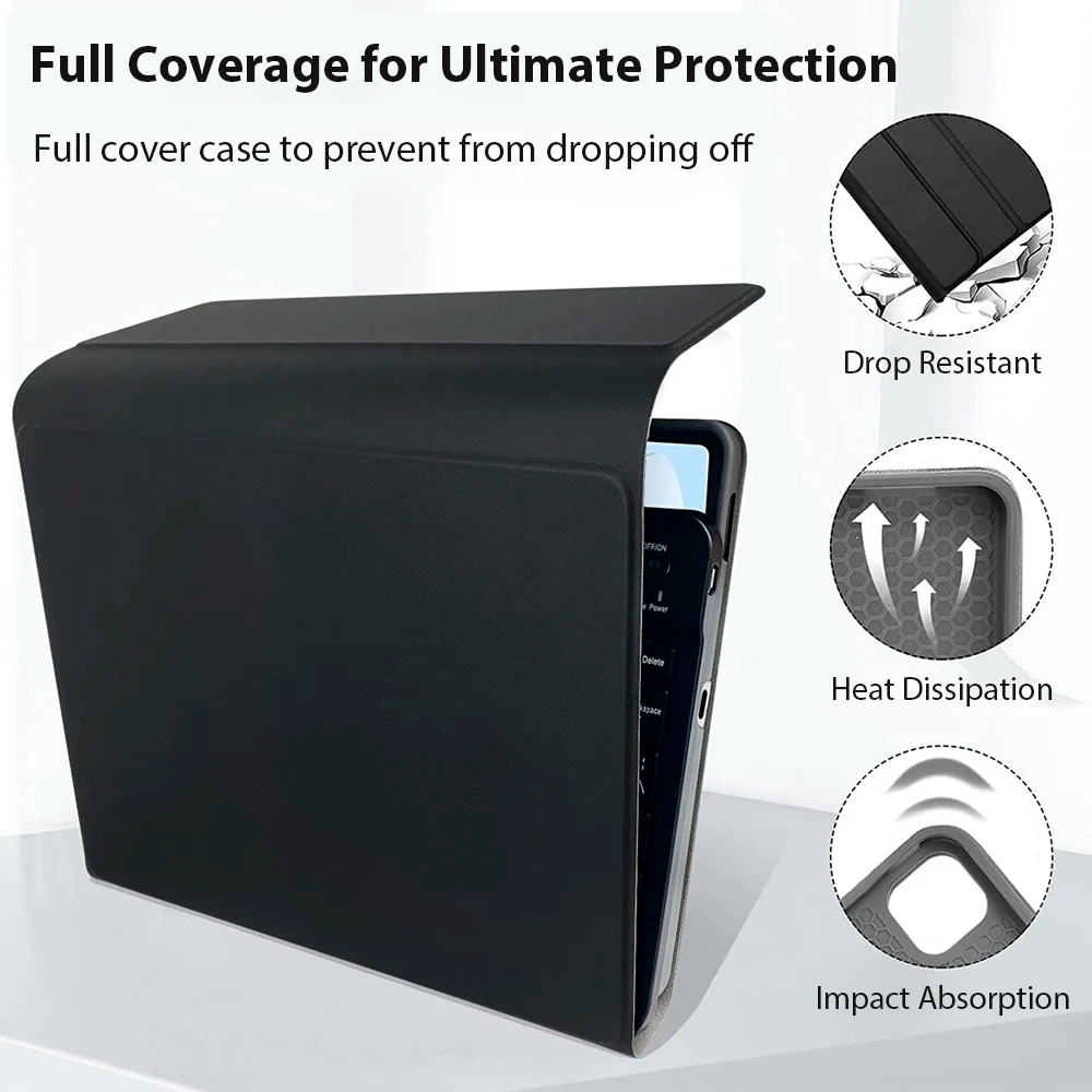 Zdejmowane etui na klawiaturę Magnetyczna klawiatura, mysz do Samsung Galaxy Tab A9 Plus 11-calowe etui, Tab A9+ SM-X210N/X216B