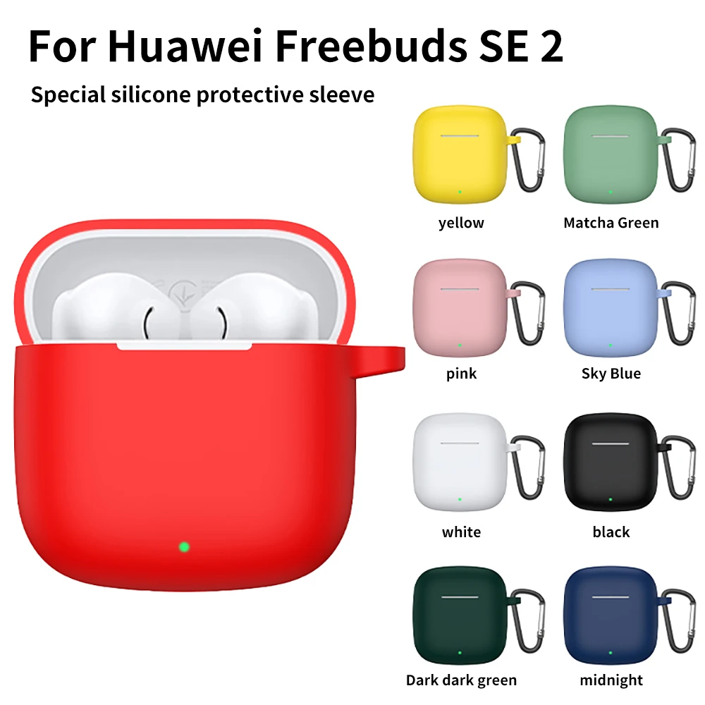 Für Huawei FreeBuds SE2 Kopfhörer Schutzhülle Silikon Abdeckung All Inclusive Staubdicht Anti-scratch Kopfhörer Lagerung Hülse