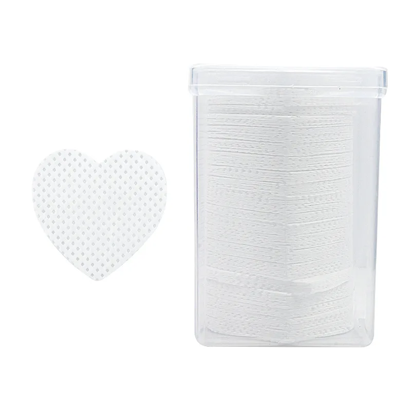 200 PCS Lint ฟรีกระดาษผ้าฝ้าย Eyelash EXTENSION กาว Remover ผ้ากันเปื้อน Lash Grafting ทําความสะอาดกาวปากเช็ดเครื่องมือแต่งหน้า