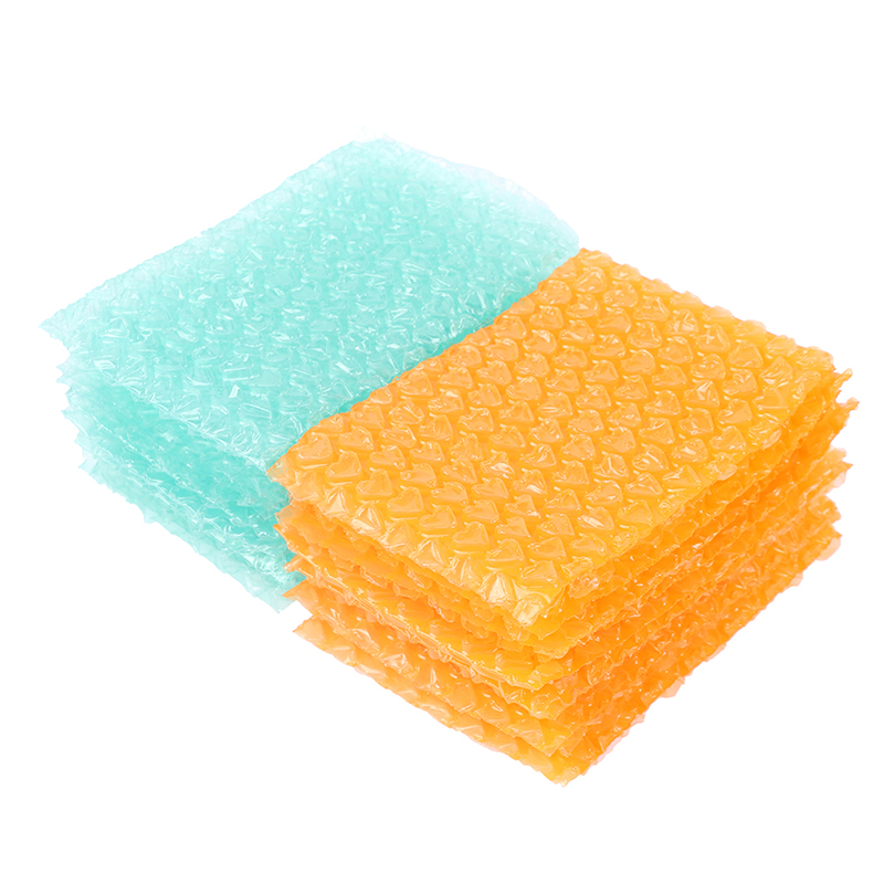 10Pc 15*10Cm Hình Trái Tim Bong Bóng Bọt Bọc Đóng Gói Nhân Viên Đưa Thư Đệm Túi Dày Chống Sốc Bong Bóng bộ Phim