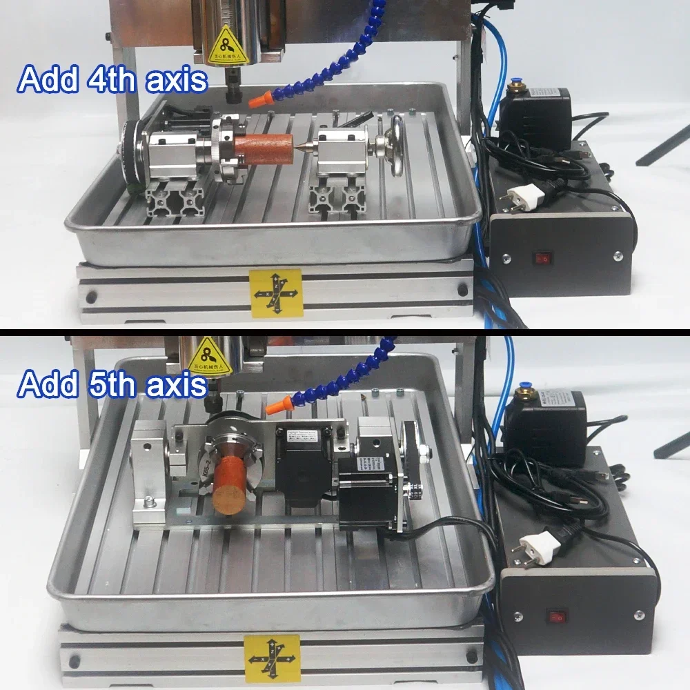 LYF2030 3040 3060 4060 CNC Engraving Machine 1500W 3 Axis 4 Axis 5 Axis CNC Wood Router Engraving Drilling and Milling Machine