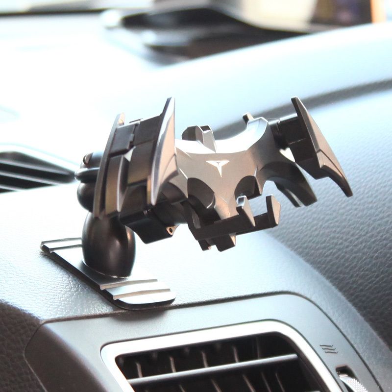 Nueva llegada Batman tipo hebilla de gravedad soportes de teléfono para coche salida de aire marco de soporte de navegación adecuado para todos los dispositivos de 4-6,5 pulgadas