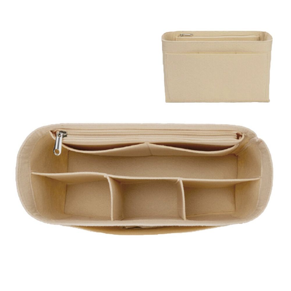 Multi-Pocket-Handtaschen-Organizer für lv speedy25/30/35/Gentleman-Tasche Aufbewahrung tasche mit großer Kapazität Filz Geldbörse Einsatz Handtaschen futter