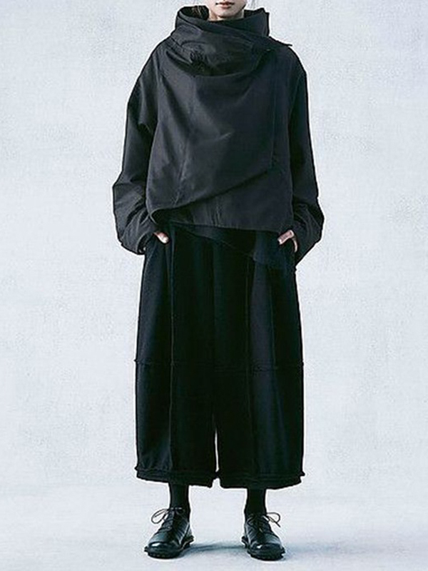 Gymystars 2025 新秋韓国ジャケット女性のカジュアルスタンドカラー長袖シンプルな黒のコートアウター女性のための