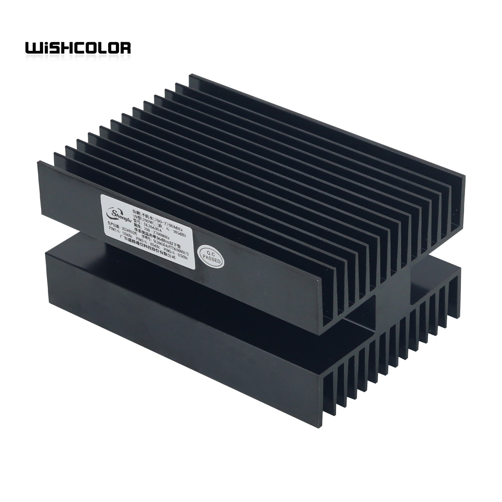 Wishcolor 200 W Koaxial-Dummy-Last 50 Ohm N-Typ-Stecker DC-3G Hohe Qualität für Walkie Talkie Autoradio