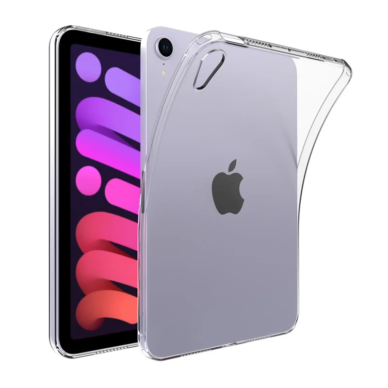 Dành Cho iPad Mini 6 Ốp Lưng Siêu Mỏng Trong Suốt Bảo Vệ Cho iPad Mini 5/4 Silicone Mềm Cho Năm 8.3/7.9 2021 2019 Funda