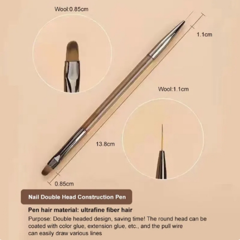 【Hete Verkoop ��Gel Nagelborstel Binnenvoering Diy Painting Pen Nail Art Acryl Schilderij Penseel Nail Art Design Met Schildergereedschappen