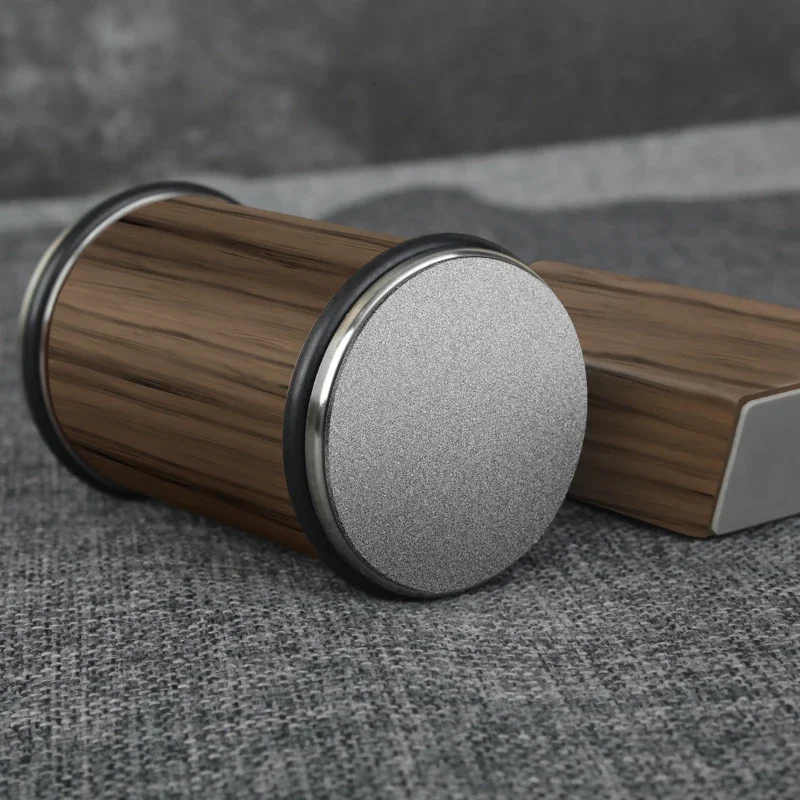 Afilador de cuchillos rodante, soporte magnético para cuchillos, piedra de afilar de diamante con rodillo angular de 15 y 20 grados, juego de accesorios de cocina