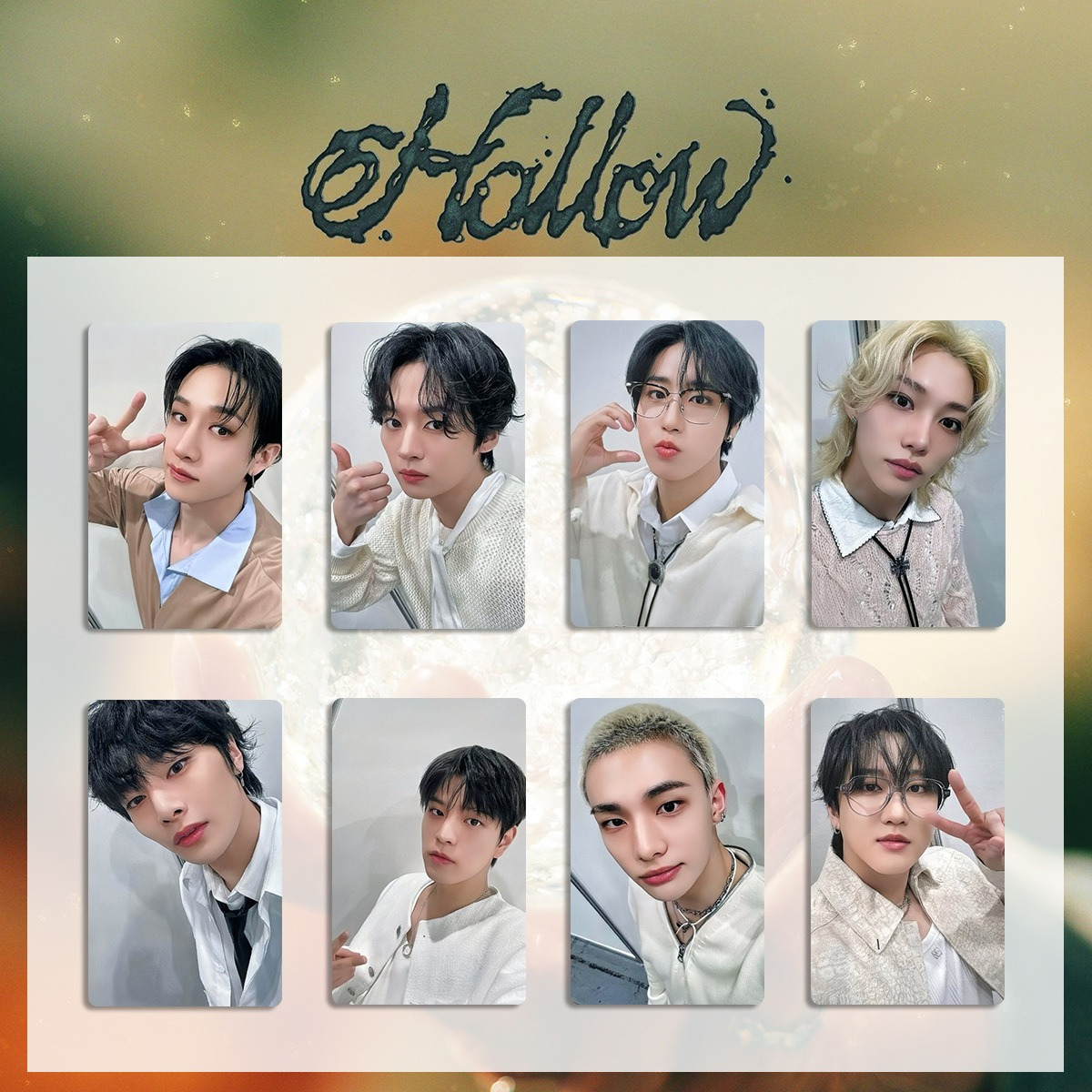 KPOP idols Shizuoka weekly limited edition card Felix Hyunjin Seungmin Han Changbin Lee Know I.N Bangchan fashion photo cards