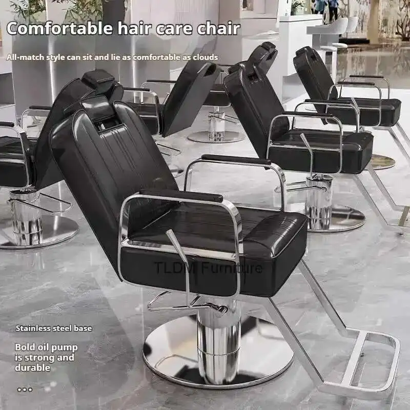 Cadeiras de barbeiro, acessórios, equipamento de cabeleireiro, salão de beleza, chaise coiffure, silla peluqueria, móveis de salão de beleza