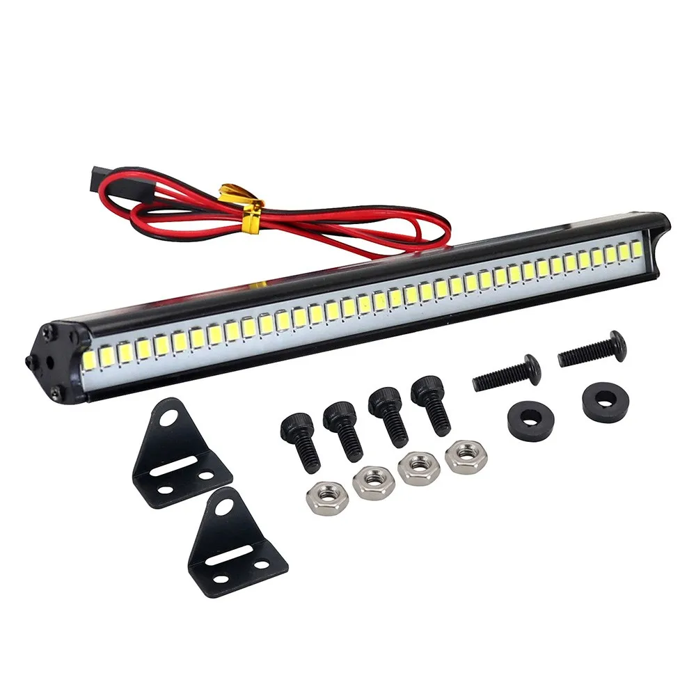 Rc หลังคารถ Led Light Bar Light 53-149 มม.ไฟฉายสําหรับ 1/10 Trxxas Trx4 Defender Trx6 G63 Axial Scx10 D90 Rgt Yikon Crawler