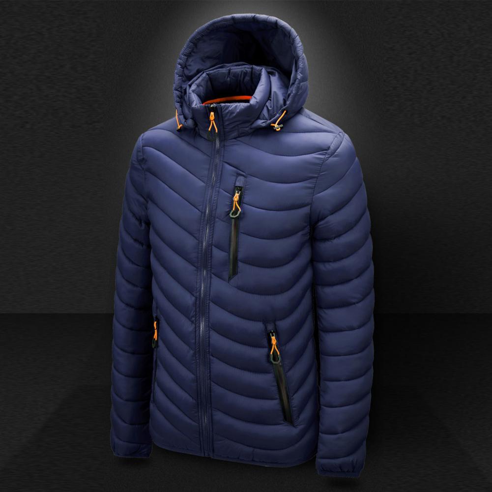 Veste Parka chaude et imperméable pour homme, manteau à capuche, vêtements d'extérieur décontractés, chapeau détachable, nouvelle collection automne hiver 2023