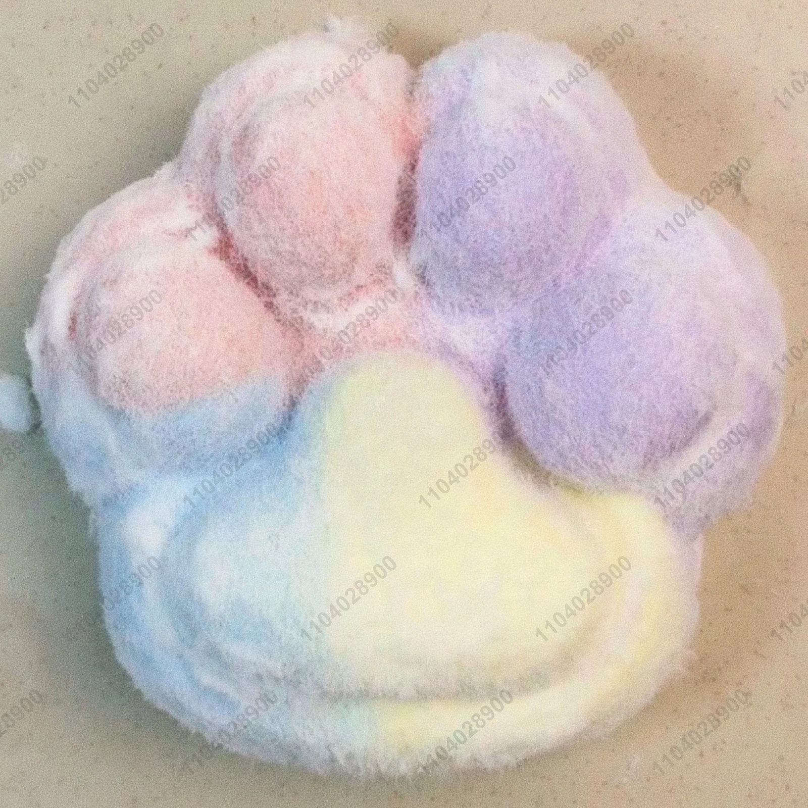Big Cat Paw Taba Squishy Silicone Fuzzy 0.8kg Cat Foot Squishy Marshmallow Cat Paw Squeeze Toy Anti Stress Release Hand Relax