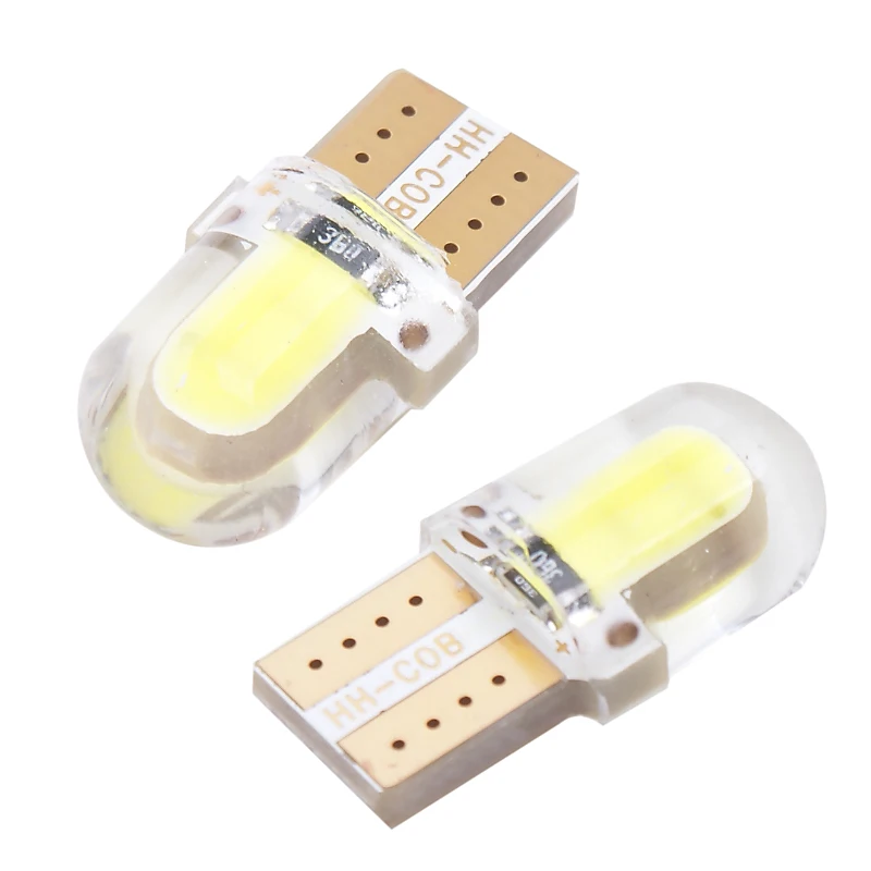20X LED T10 Led 194 168 W5W COB Led Auto Wedge Lamp Auto Interieur Dome Leeslamp Parking Lamp kentekenverlichting
