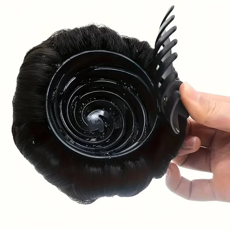Elegant retro and dazzling diamond studded flower bun suitable for creating unique hairstyles designed specifically for women