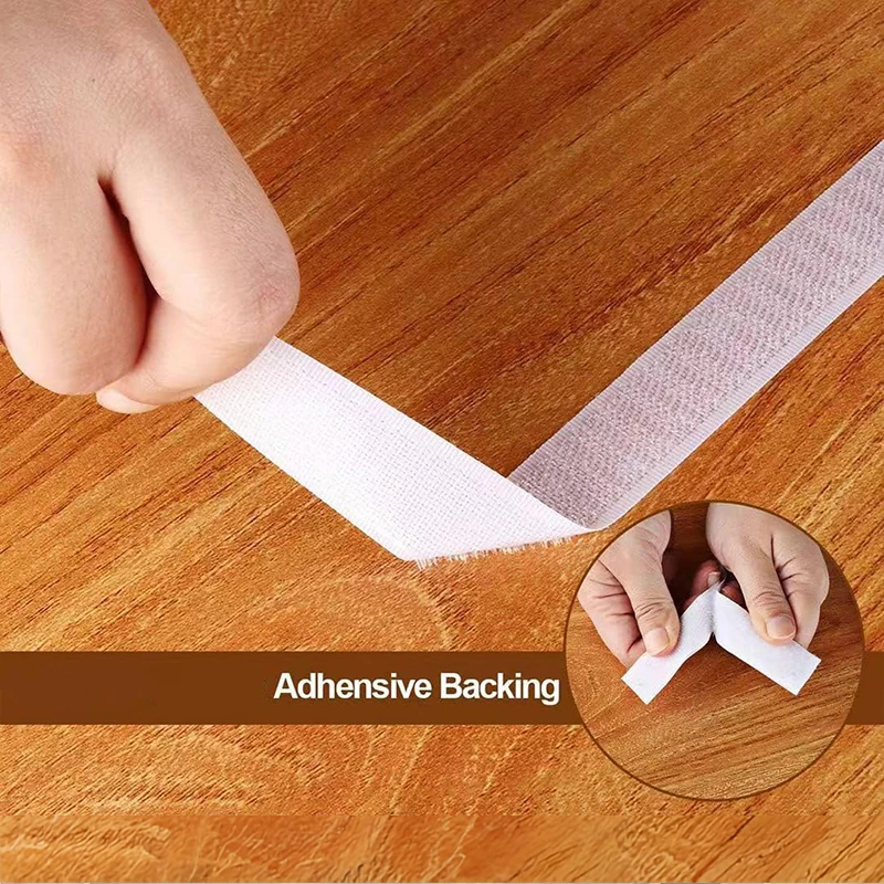 1-10M Velcros Tape Self-Adhesive Hook And Loop Fastener House Diy Belcro Magic Tap Auto Self Adhesive Strong Glue Strip Strap