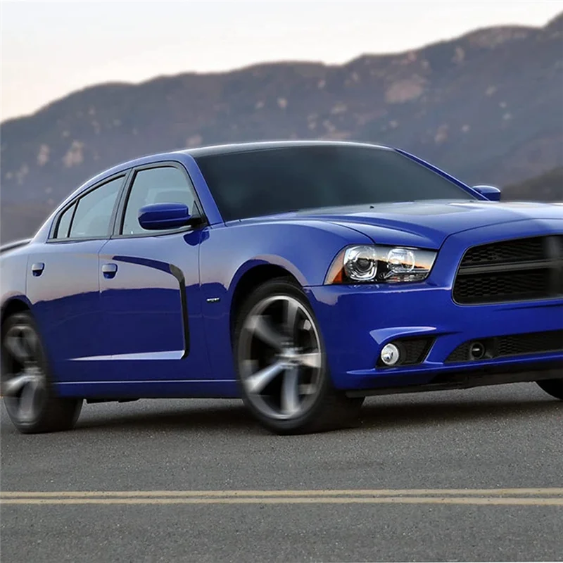 Aberturas de barbatana de pá de guarda-lamas lateral da porta dianteira para Dodge Charger 2015-2021-X67A