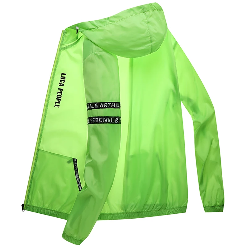 Sonnenschutzanzug für Herren, ultradünne Sommerjacke, atmungsaktive Sportwindjacke, Outdoor-Hautanzug, Angel-Sonnenschutzanzug