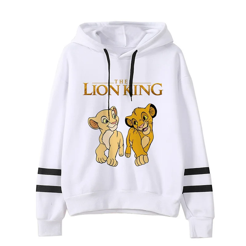 Sudadera con capucha de Disney El Rey León para mujer, ropa de moda, sudaderas con capucha de Hakuna Matata, Kawaii