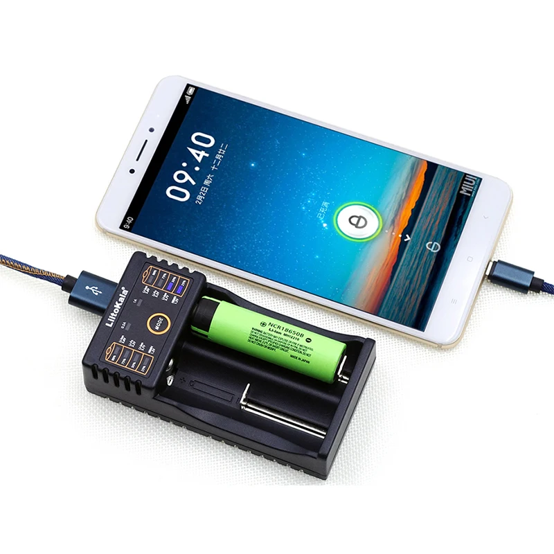 Liitokala Lii-202 1,2 3,7 3,2 v v v aa/aaa nimh lithium batterie smart ladegerät