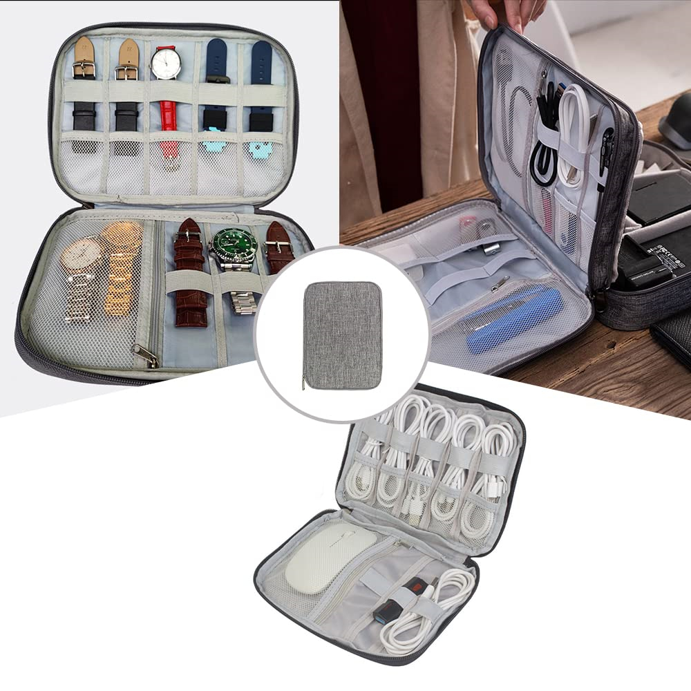 1pc Uhr Band Lagerung Fall Tragbare Uhr Band Organizer Wasserdichte Reise Veranstalter Tasche für Uhr Band Kabel Kopfhörer