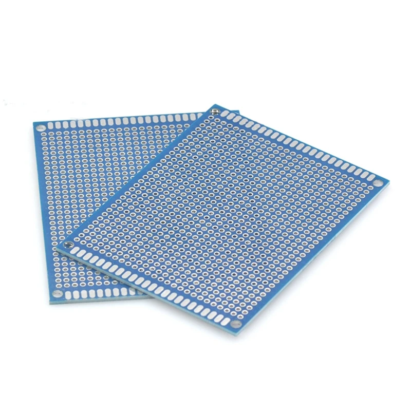 5-10PCS Prototyp BoardsBlue Circuit Perfboard 3x7cm 4x6cm 5x7cm 7x9cm Doppelseitige Leiterplatten DIY Elektronisches Kit